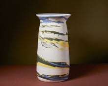 Load image into Gallery viewer, Yellow & Green Vase