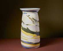 Load image into Gallery viewer, Yellow & Green Vase