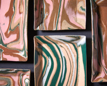 Load image into Gallery viewer, Pink & Green Trinket Dish