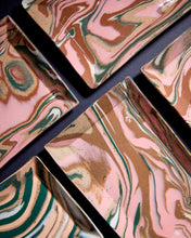 Load image into Gallery viewer, Pink & Green Trinket Dish