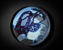 Load image into Gallery viewer, 8.5" Black & Blue Planter