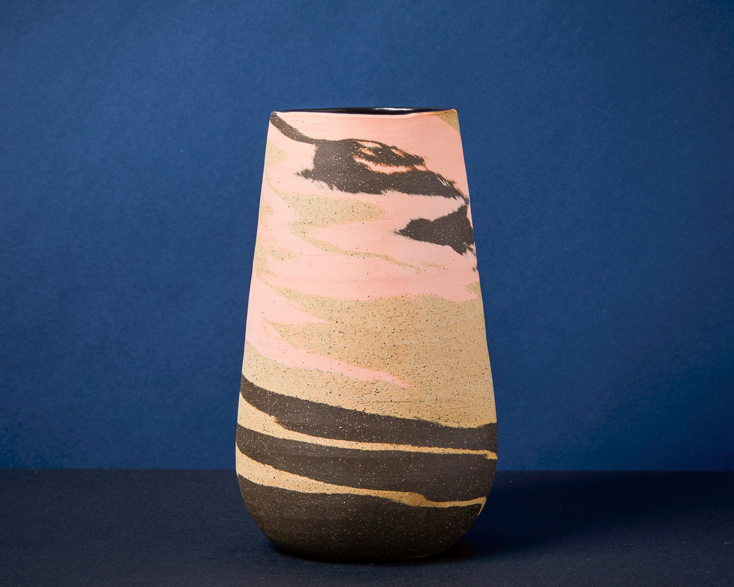 Brown & Pink Vase