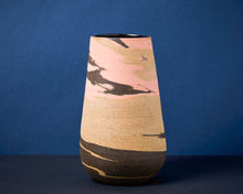 Load image into Gallery viewer, Brown &amp; Pink Vase
