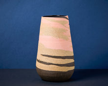 Load image into Gallery viewer, Brown &amp; Pink Vase
