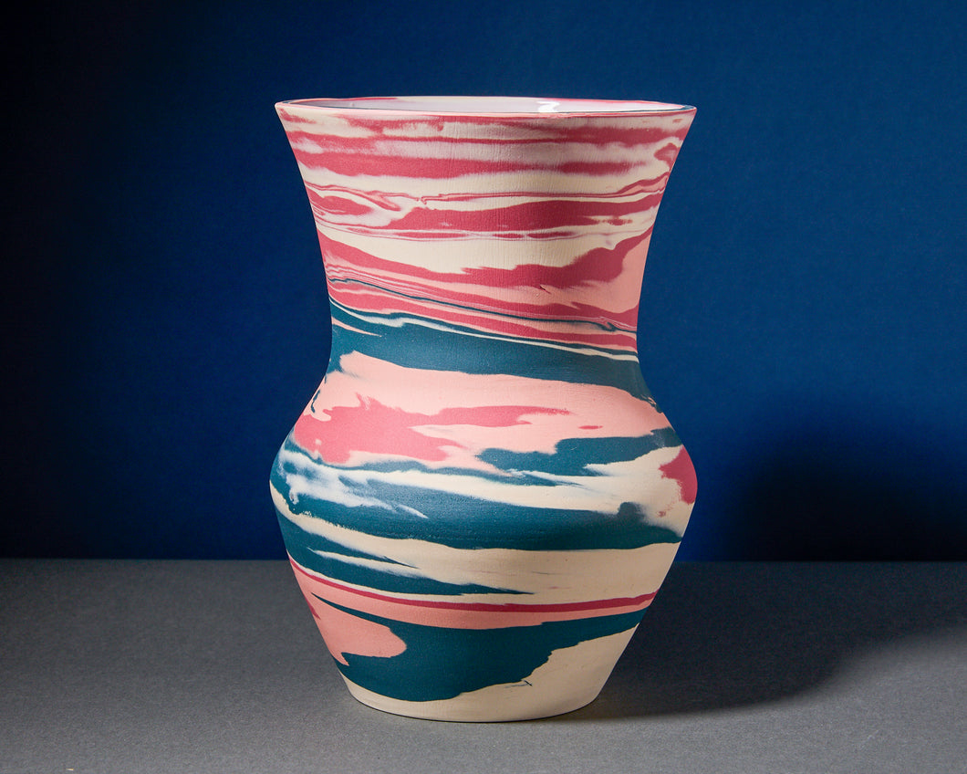 Pink & Blue Vase