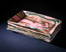 Load image into Gallery viewer, Pink &amp; Green Trinket Dish
