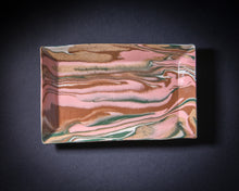 Load image into Gallery viewer, Pink &amp; Green Trinket Dish
