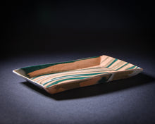 Load image into Gallery viewer, Orange &amp; Green Trinket Dish
