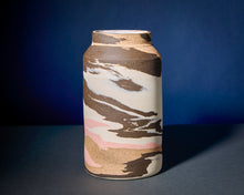 Load image into Gallery viewer, Pink &amp; Brown Vase
