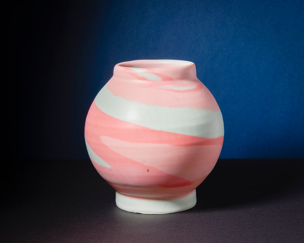 Pink & Blue Moon Jar