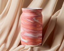 Load image into Gallery viewer, Pink, Orange, White &amp; Speckled Vase
