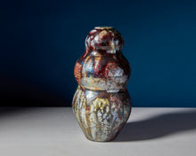 Load image into Gallery viewer, Curvy Raku Vase
